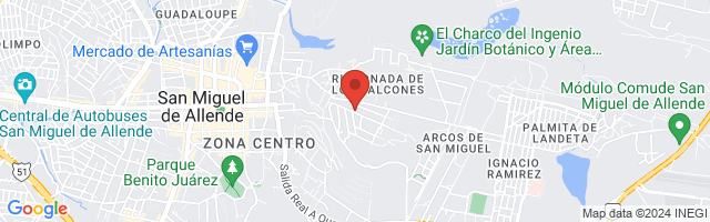 Property 3496 Map in San Miguel de Allende