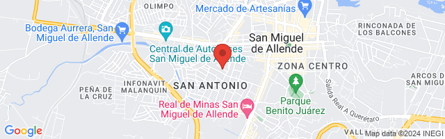 Property 3502 Map in San Miguel de Allende