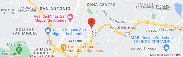 Property 3511 Map in San Miguel de Allende