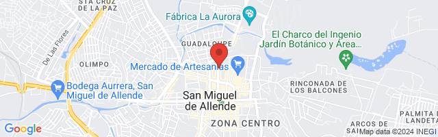 Property 3514 Map in San Miguel de Allende