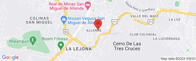 Property 3524 Map in San Miguel de Allende