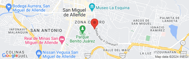 Property 3540 Map in San Miguel de Allende