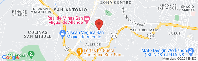 Property 3546 Map in San Miguel de Allende