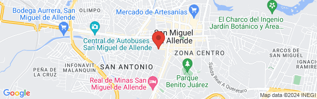 Property 3547 Map in San Miguel de Allende
