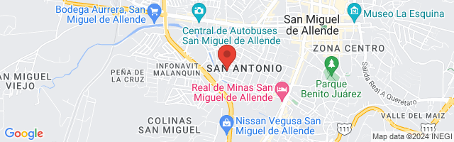Property 3548 Map in San Miguel de Allende