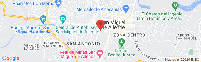 Property 3550 Map in San Miguel de Allende