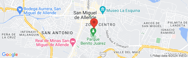 Property 3551 Map in San Miguel de Allende