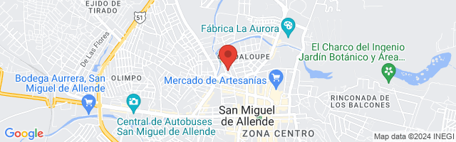 Property 3552 Map in San Miguel de Allende