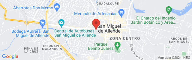 Property 3566 Map in San Miguel de Allende