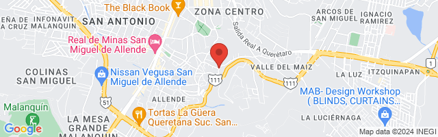 Property 3574 Map in San Miguel de Allende
