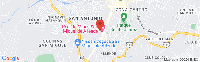 Property 3580 Map in San Miguel de Allende