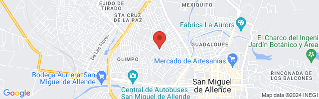 Property 3583 Map in San Miguel de Allende
