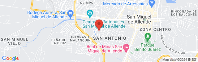Property 3587 Map in San Miguel de Allende