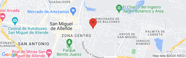 Property 3588 Map in San Miguel de Allende