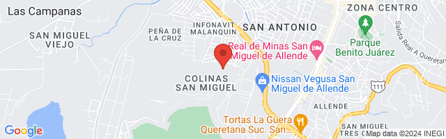 Property 3595 Map in San Miguel de Allende