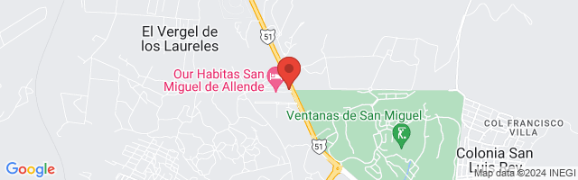 Property 3596 Map in San Miguel de Allende