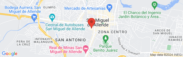 Property 3614 Map in San Miguel de Allende