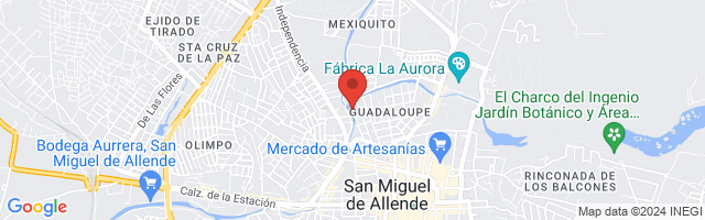 Property 3615 Map in San Miguel de Allende
