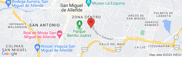 Property 3617 Map in San Miguel de Allende