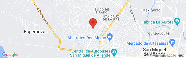 Property 3629 Map in San Miguel de Allende