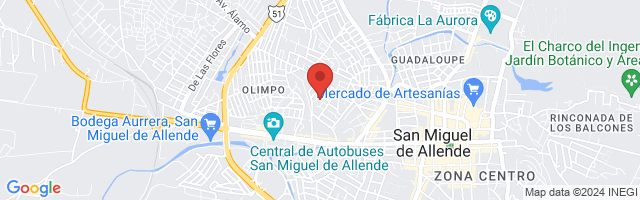 Property 3633 Map in San Miguel de Allende