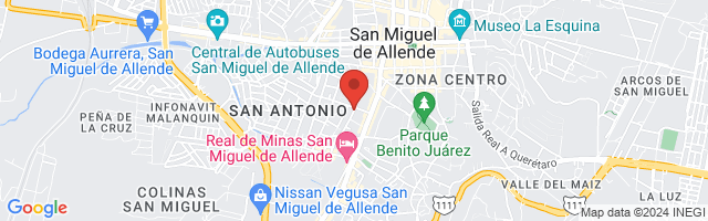 Property 3642 Map in San Miguel de Allende