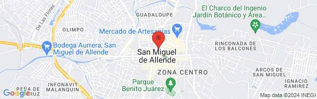 Property 3650 Map in San Miguel de Allende