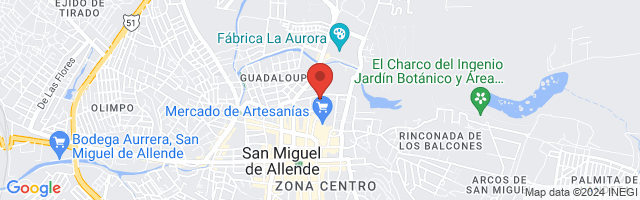 Property 3660 Map in San Miguel de Allende