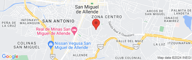 Property 3665 Map in San Miguel de Allende