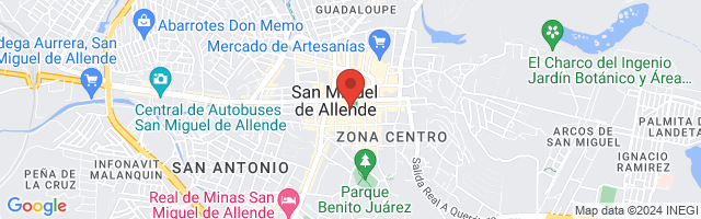 Property 3682 Map in San Miguel de Allende