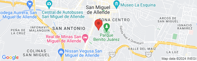 Property 3683 Map in San Miguel de Allende
