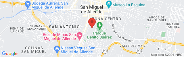 Property 3685 Map in San Miguel de Allende