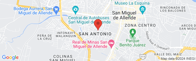 Property 3694 Map in San Miguel de Allende