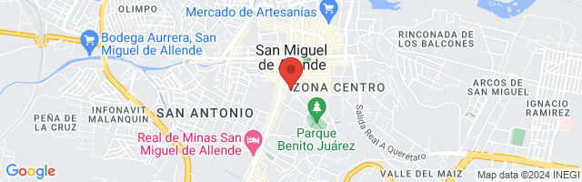 Property 3701 Map in San Miguel de Allende