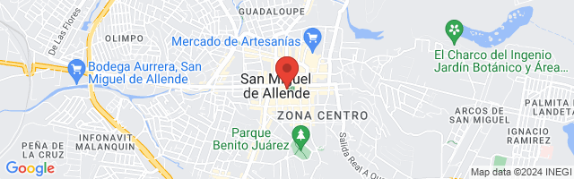 Property 3705 Map in San Miguel de Allende