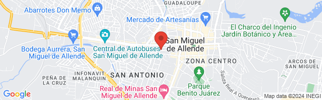 Property 3709 Map in San Miguel de Allende
