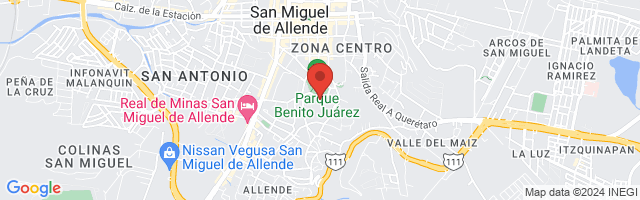 Property 3717 Map in San Miguel de Allende