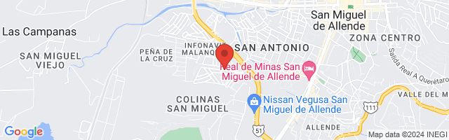 Property 3726 Map in San Miguel de Allende