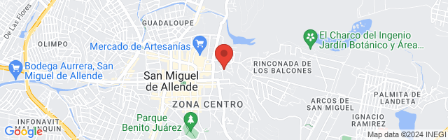 Property 3738 Map in San Miguel de Allende