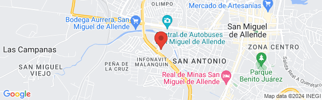 Property 3745 Map in San Miguel de Allende