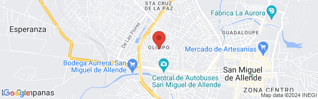 Property 3749 Map in San Miguel de Allende