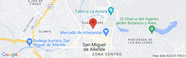 Property 3750 Map in San Miguel de Allende