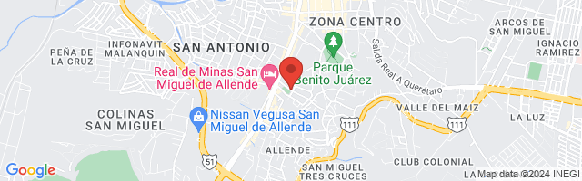Property 3756 Map in San Miguel de Allende