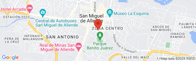 Property 3758 Map in San Miguel de Allende