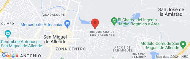Property 3760 Map in San Miguel de Allende
