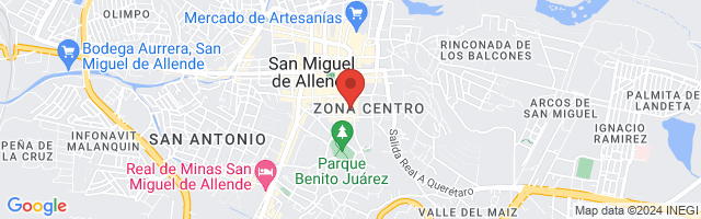 Property 3765 Map in San Miguel de Allende