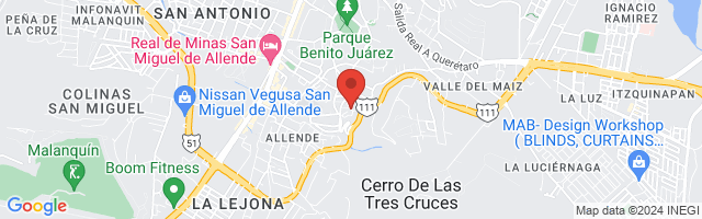 Property 3772 Map in San Miguel de Allende