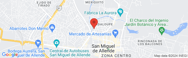 Property 3781 Map in San Miguel de Allende