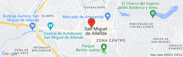 Property 3782 Map in San Miguel de Allende