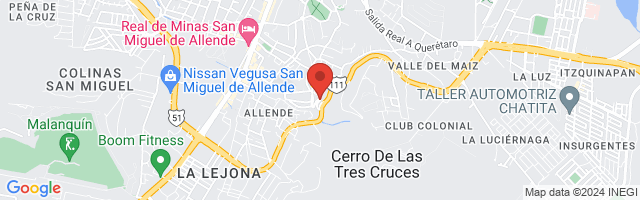Property 3784 Map in San Miguel de Allende